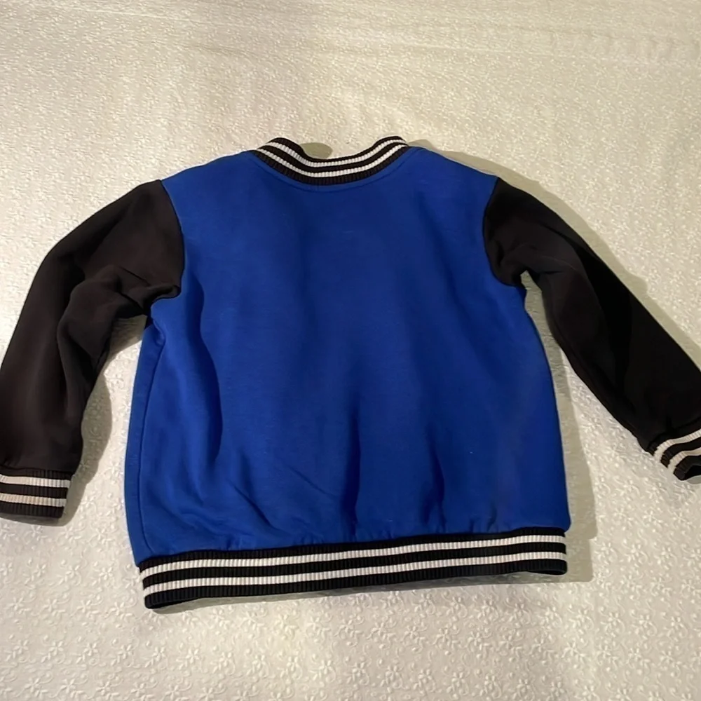 Wonderkids Boys Bomber Jacket long sleeve Snap Close 5T